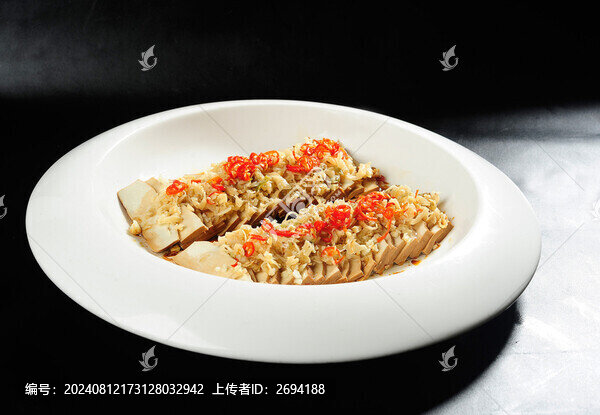 豆辣蒸香干