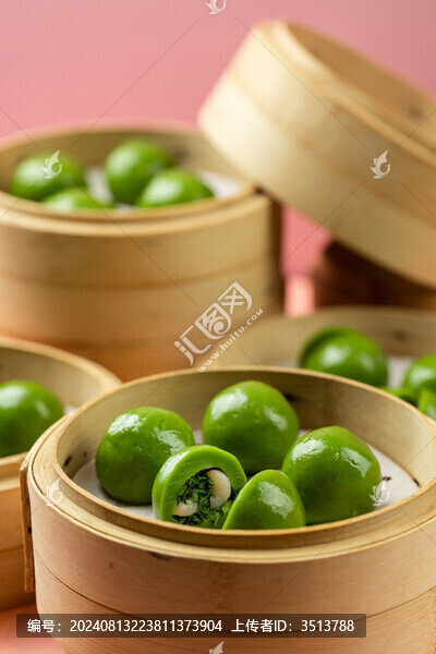 芥菜蝦仁青團(tuán)子