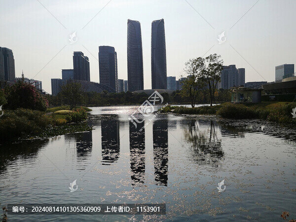 城市公園水景