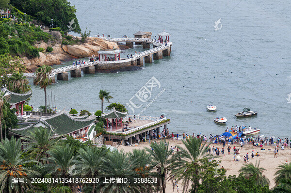 福建省廈門市鼓浪嶼海島自然風(fēng)光
