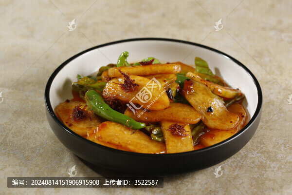 小炒土豆片