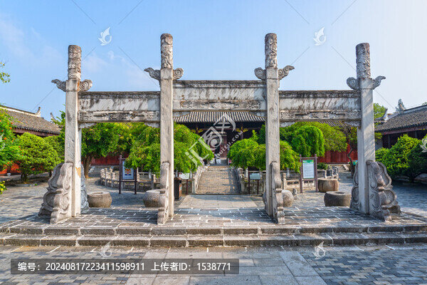 桐城文廟欞星門