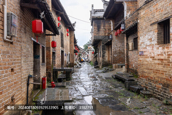 中國富川國家級傳統(tǒng)古村落深坡村