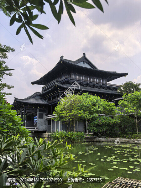 廣州旅游古風(fēng)建筑廣州地標