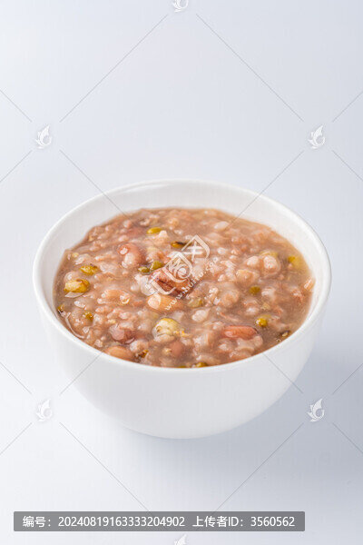 花生綠豆粥白底圖