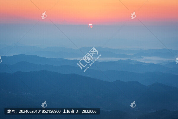 河源野豬嶂高山日出