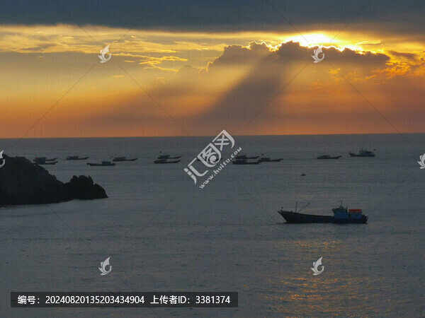 夕陽西下