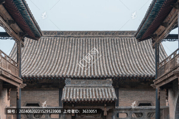 王家大院高家崖敬業(yè)堂后院