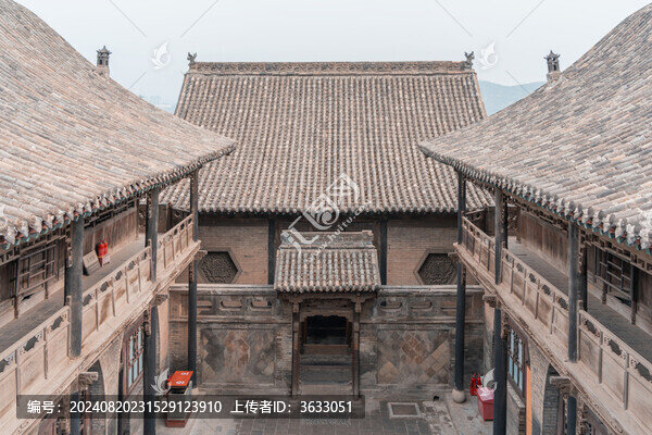 王家大院高家崖敬業(yè)堂后院