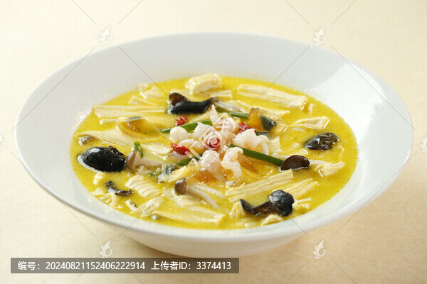 上湯蝦仁鮮腐竹