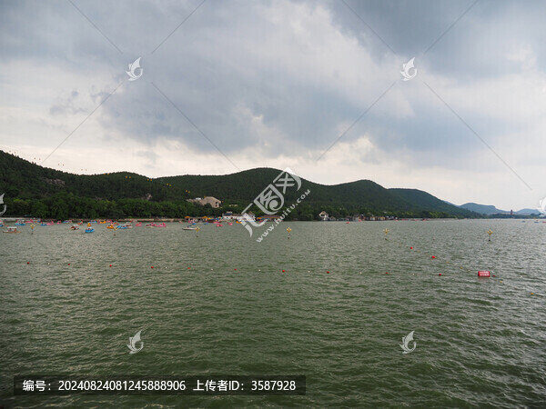 徐州云龍山及云龍湖風光