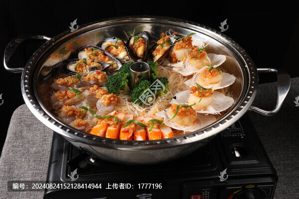 扇貝海鮮拼