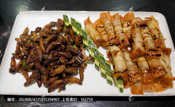 炸雄蠶娥和餅卷神仙