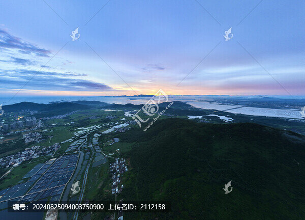 海陵島晚霞風(fēng)光