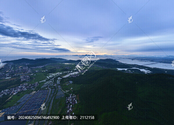 海陵島晚霞風(fēng)光