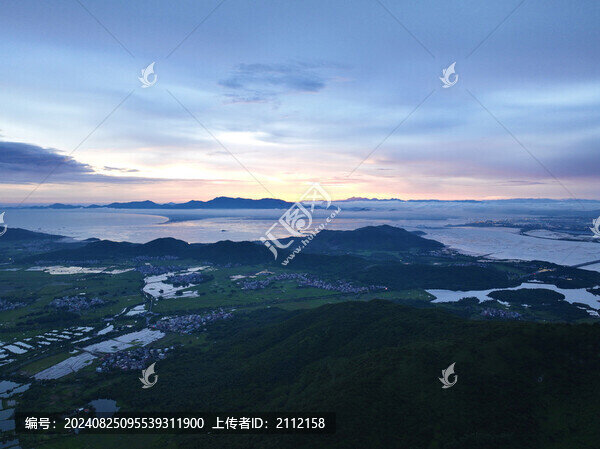 海陵島晚霞風(fēng)光