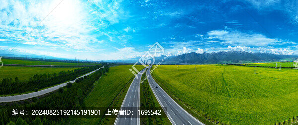 青海門(mén)源風(fēng)光