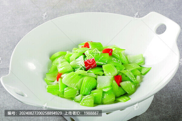 碎炒小塘菜