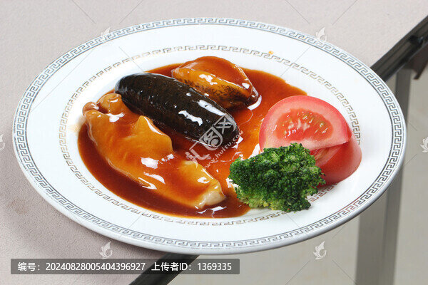 松茸燉遼參