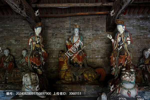 山西長治崇慶寺彩塑