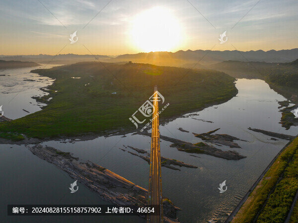 廣陽島全景