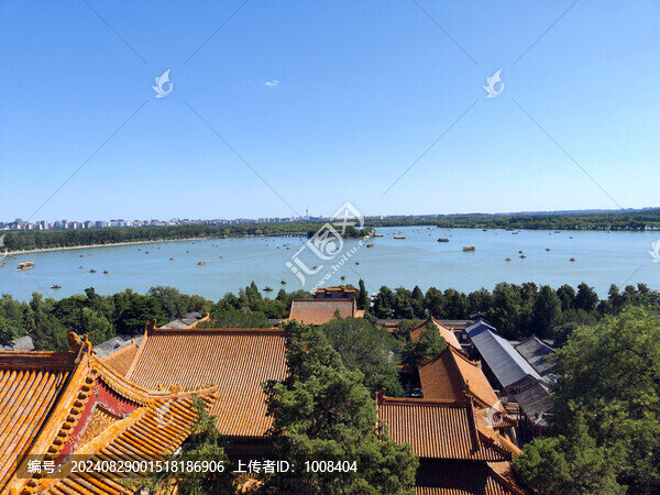 頤和園大佛寺與昆明湖