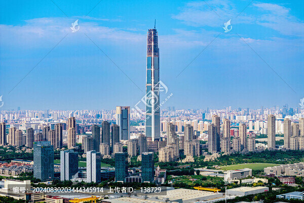 天津高銀金融117大廈爛尾樓