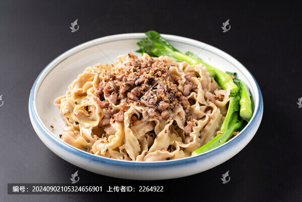 黑松露肉松燴蕎麥面