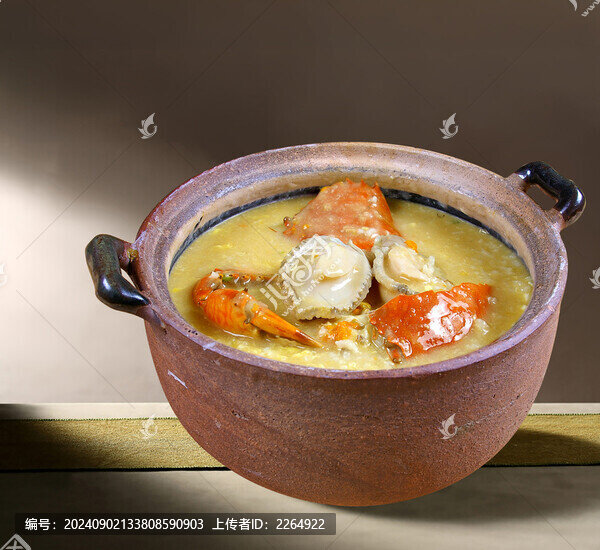 肉蟹鮑魚(yú)粥