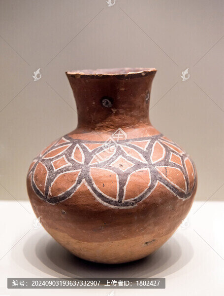 紅陶錢(qián)紋壺