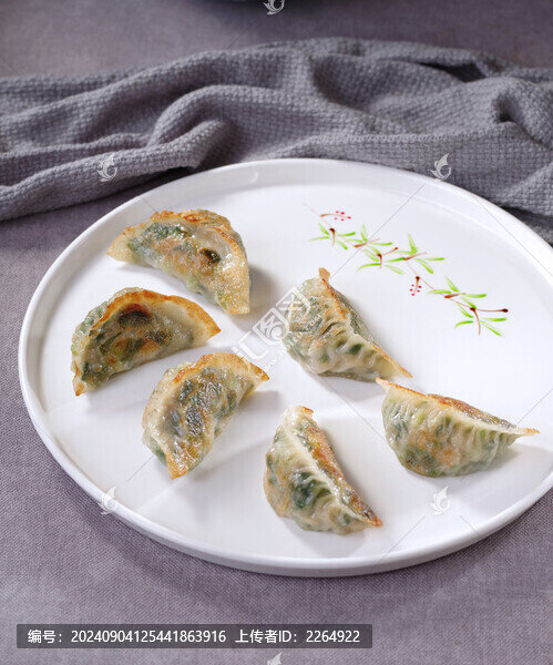 香煎韭菜餃