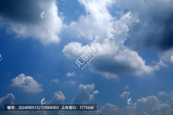 天空白云藍(lán)天云彩