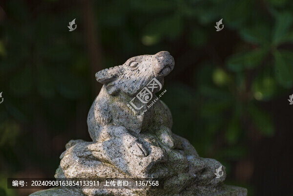 十二生肖石雕牛