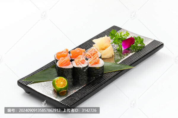 三文魚細卷