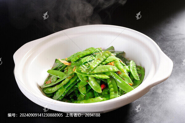 煎荷蘭豆