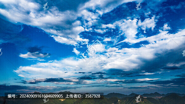 美麗的天空云彩