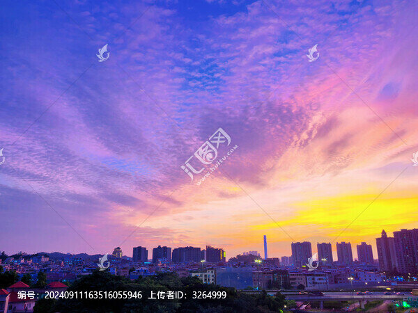 晚霞
