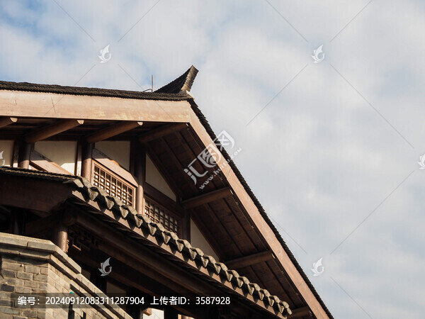 重慶磁器口景區(qū)的風(fēng)光