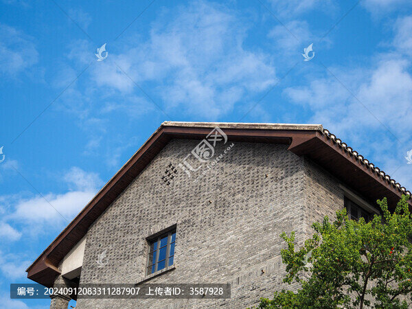 重慶磁器口景區(qū)的風(fēng)光
