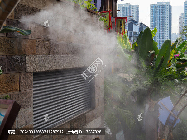 重慶磁器口景區(qū)的風(fēng)光
