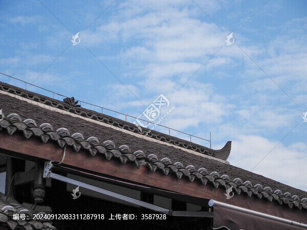 重慶磁器口景區(qū)的風(fēng)光