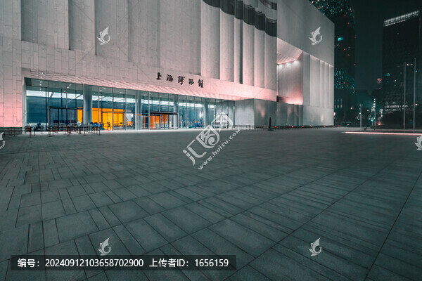 上海博物館東館夜景