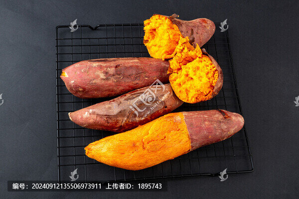 烤西瓜紅紅薯