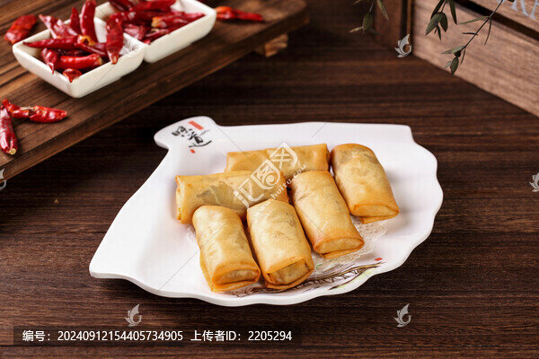 脆皮春卷