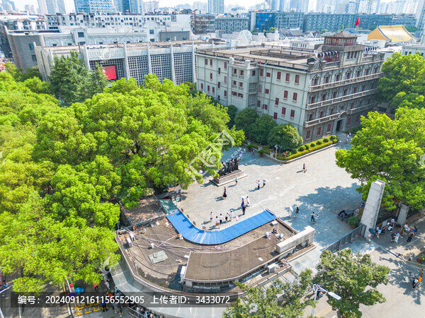 江西南昌起義紀(jì)念館航拍
