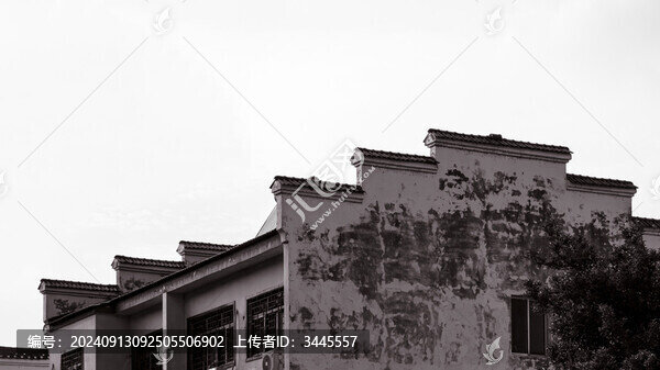 徽派建筑馬頭墻