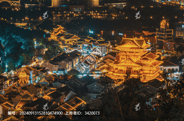 柳州窯埠古鎮(zhèn)夜景