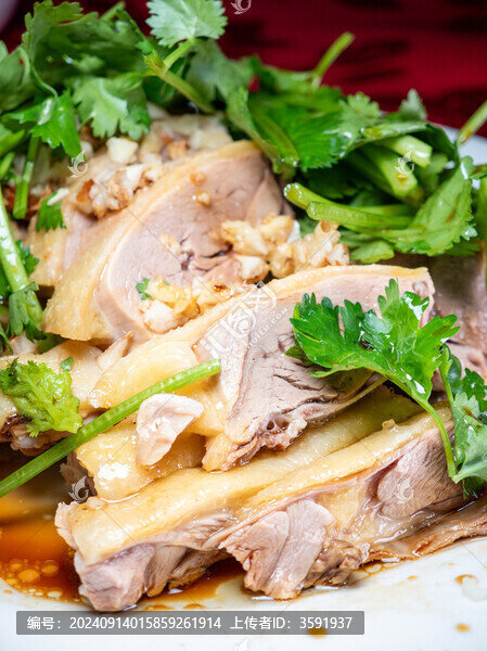 傳統(tǒng)湛江美食白切鴨