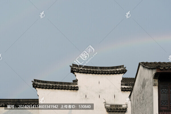 徽派建筑馬頭墻