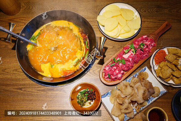 酸湯牛肉火鍋